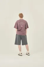 Шорты Called a Garment Rocks peach cotton дымчатые