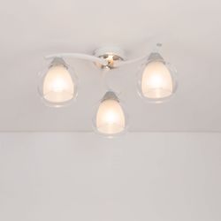 Citilux Кристи CL152130 Люстра потолочная Белая Хром