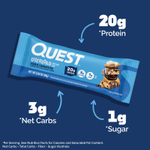 Quest Nutrition, Протеиновый батончик Overload, Cookie Commotion, 12 батончиков, 58 г (2,04 унции)