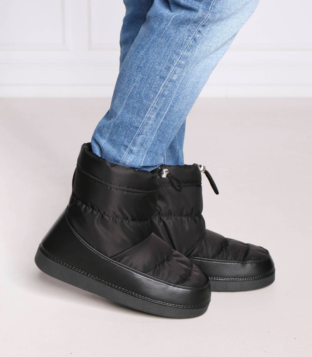 Утепленное угги MEP LOGO SMALL Giuseppe Zanotti - черный(RU20053)