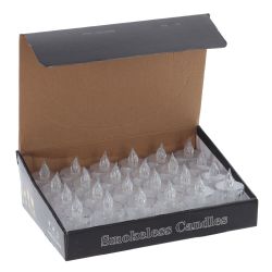 GAEM Изделие декоративное "Свеча" (подсветка, 3xLR54) (блок 24шт), D 3.5 см, L3,5 W3,5 H6,5 см