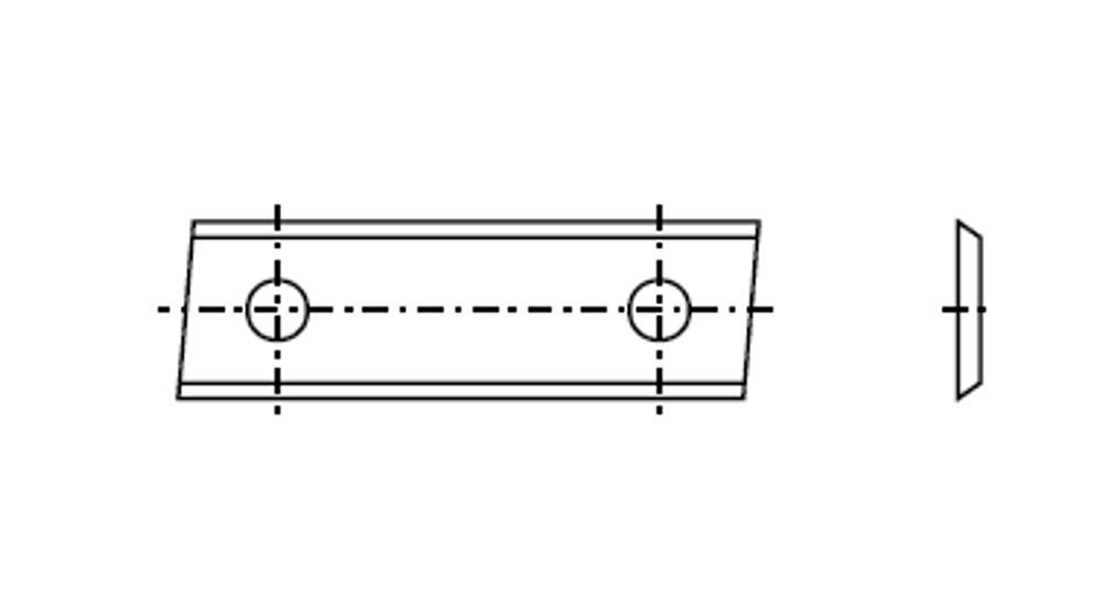 HM нож сменный TIGRA 30x12x1,5x14 T04F-CR LH