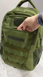 Тактический городской рюкзак с широкой ручкой / олива