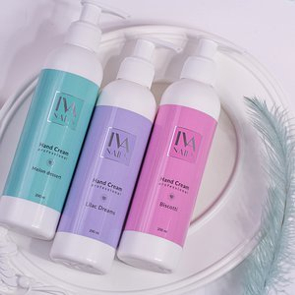 Крем для рук увлажняющий IVA nails "Melon dessert" (200мл.) , IVA NAILS
