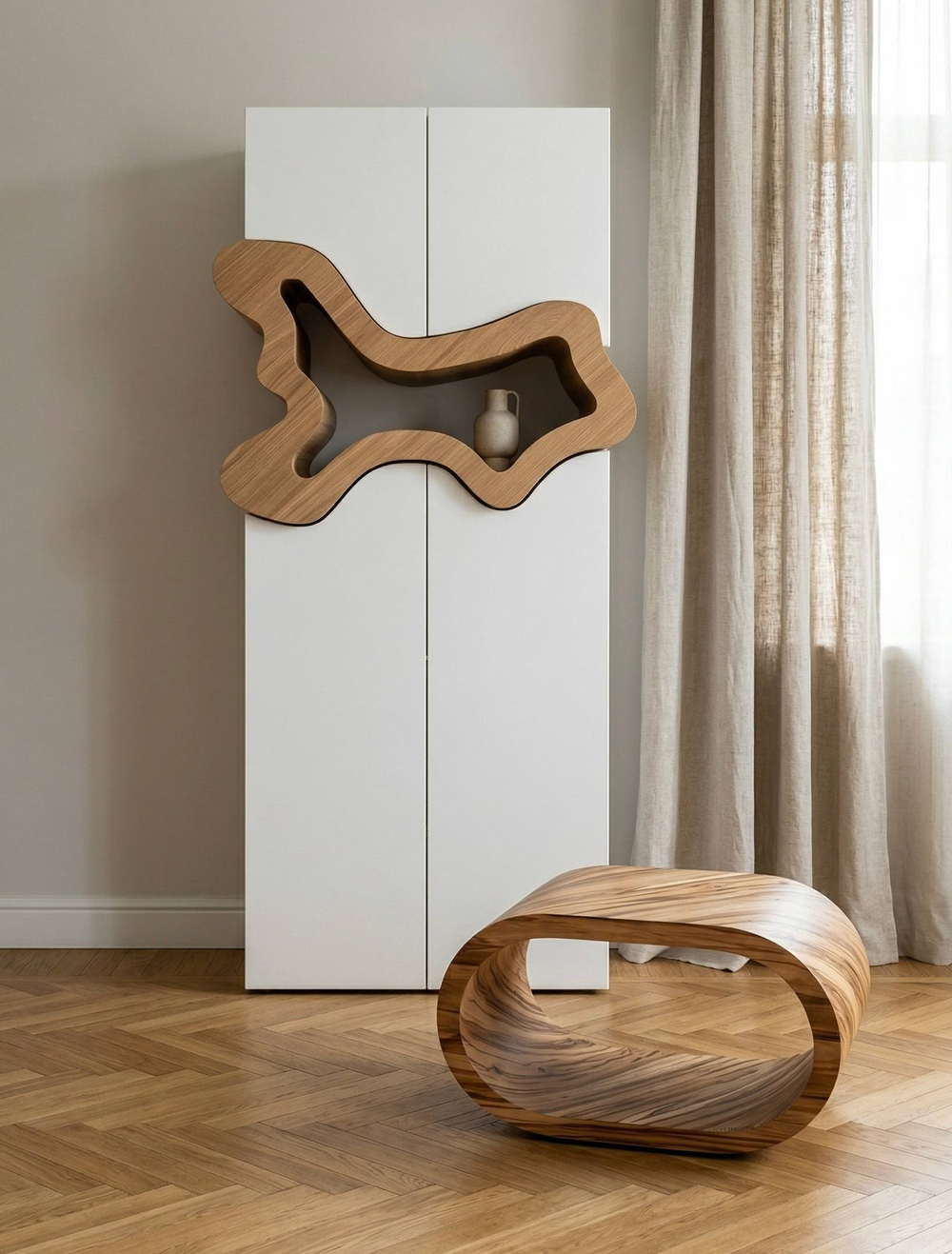 Шкаф "Корень" с глухими дверцами