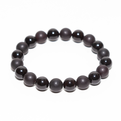 Браслет из натуральных камней, бусины 8 мм. Браслет из янтаря