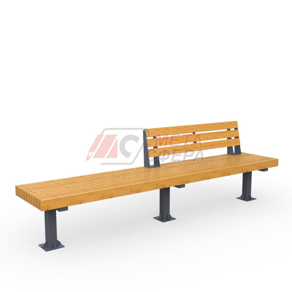 Скамейка Олиф двойная