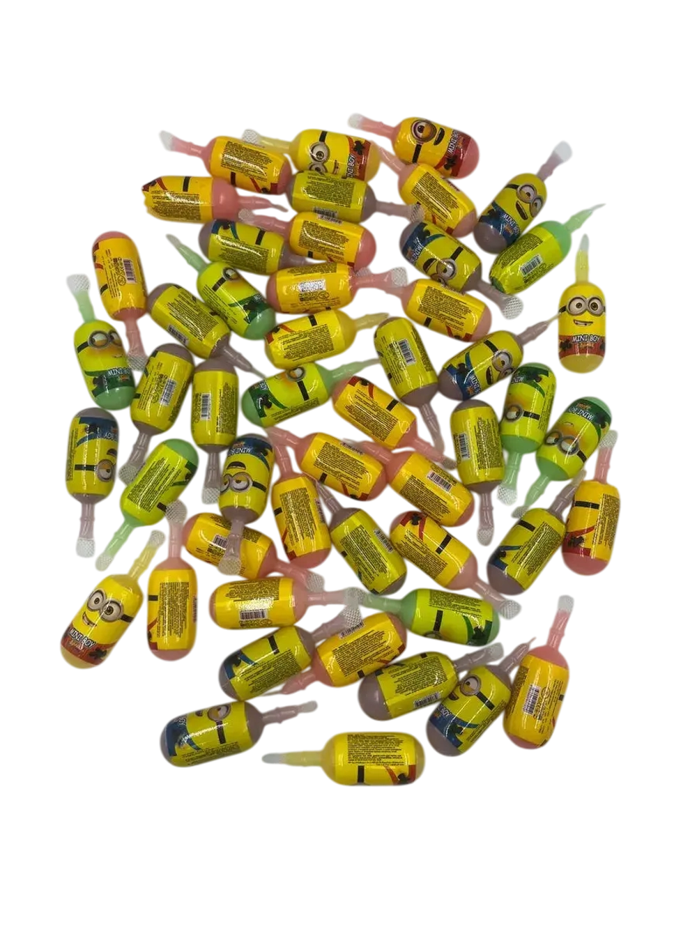 Желе в мини бутылках с фруктовым вкусом , 50шт