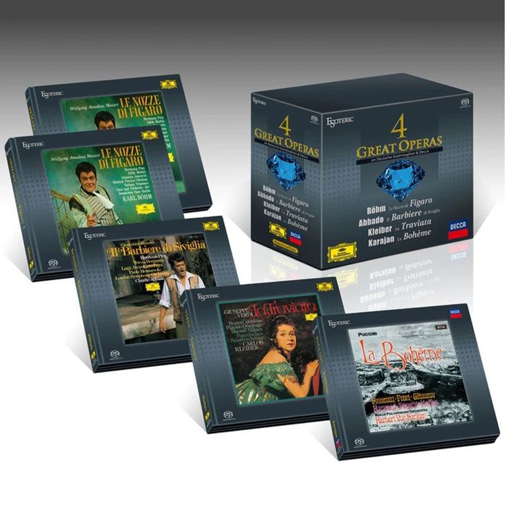 Esoteric SACD Various Artists - 4 Great Operas CD Диск