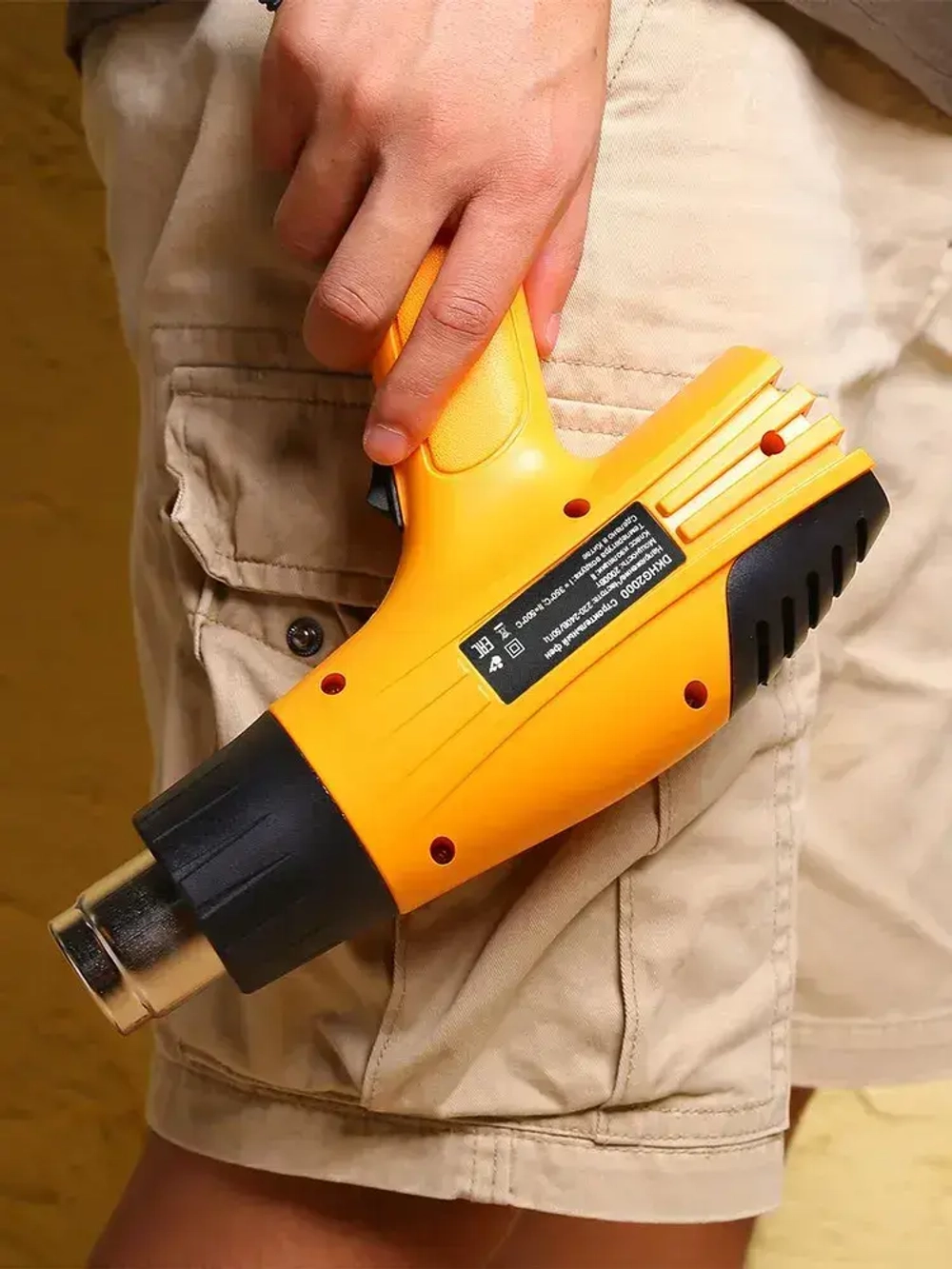 Строительный фен DEKO DKHG2000, 2000 Вт