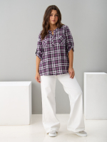 Блузка БЛ-131/сиреньквадрат