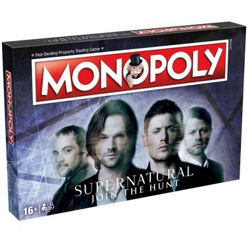 Настольная игра Winning Moves Монополия Supernatural Сверхестественное на английском языке