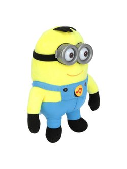 Игрушка мягкая Миньон 20 см озвученная