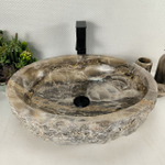 Раковина из оникса Erozy Grey EO-64551 52*42*16 0156