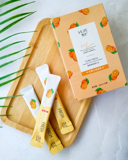 Ополаскиватель для полости рта с апельсином, 10мл