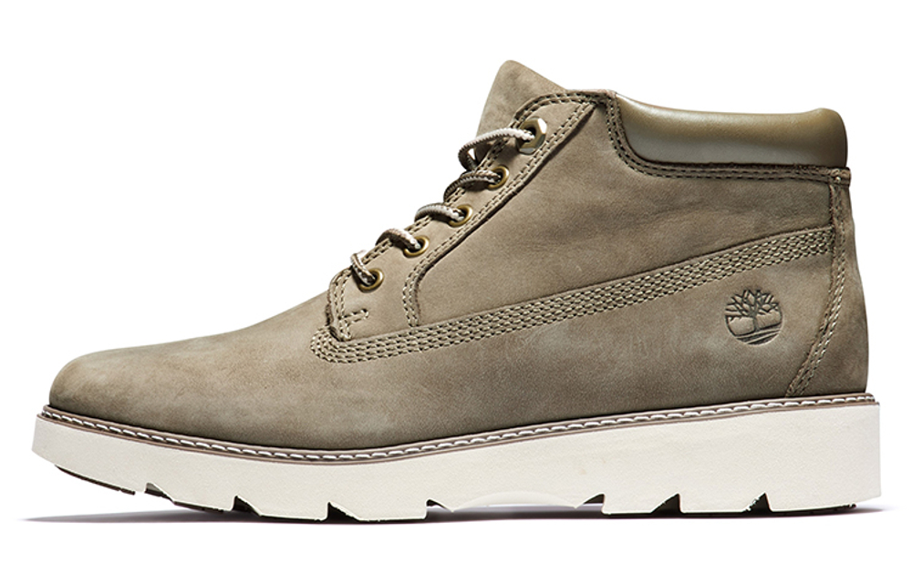 Timberland Keeley Field Nellie Boots "Gray White" Women"s