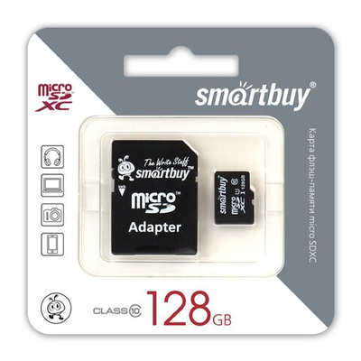 SmartBuy microSDXC 128 Gb Class 10