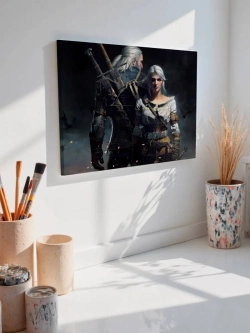 Картина на стену 40 X 50 Ведьмак