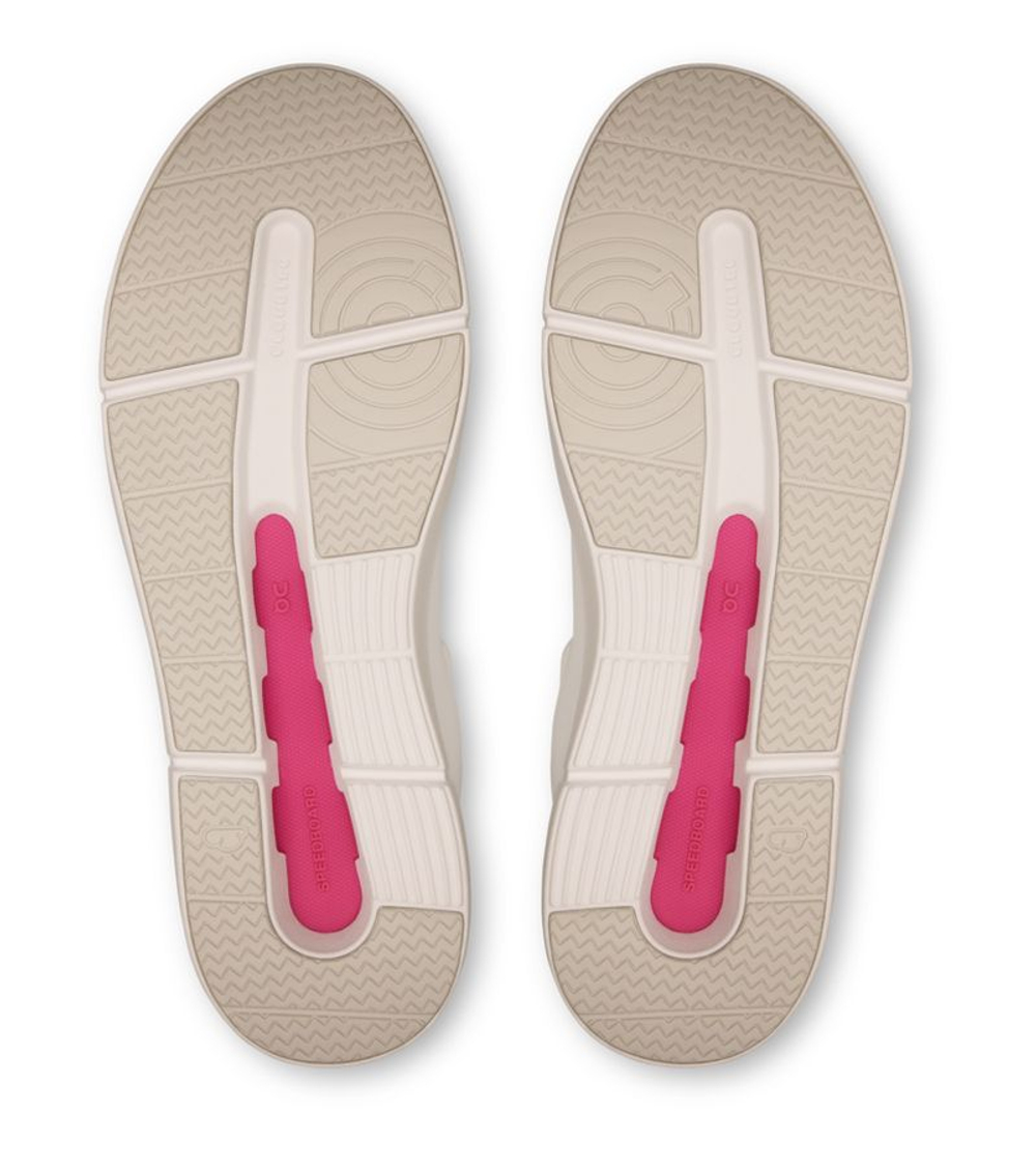 Женские кроссовки On The Roger Advantage - white/pink