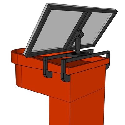 Солнечные батареи для силомера Rocky Boxer