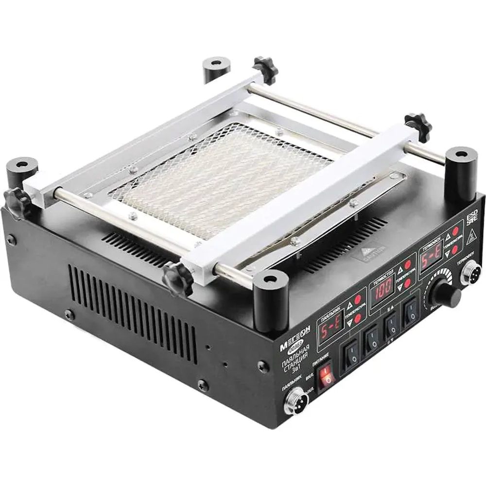 МЕГЕОН 00363 цифровая паяльная станция 3 в 1 к0000032101