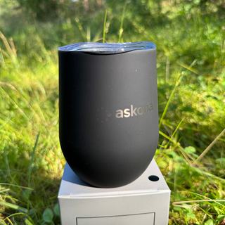 Термокружка Аскона. Цвет: чёрный