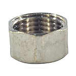Заглушка латунь никель Ду 15 (1/2") ВР SantechSystems