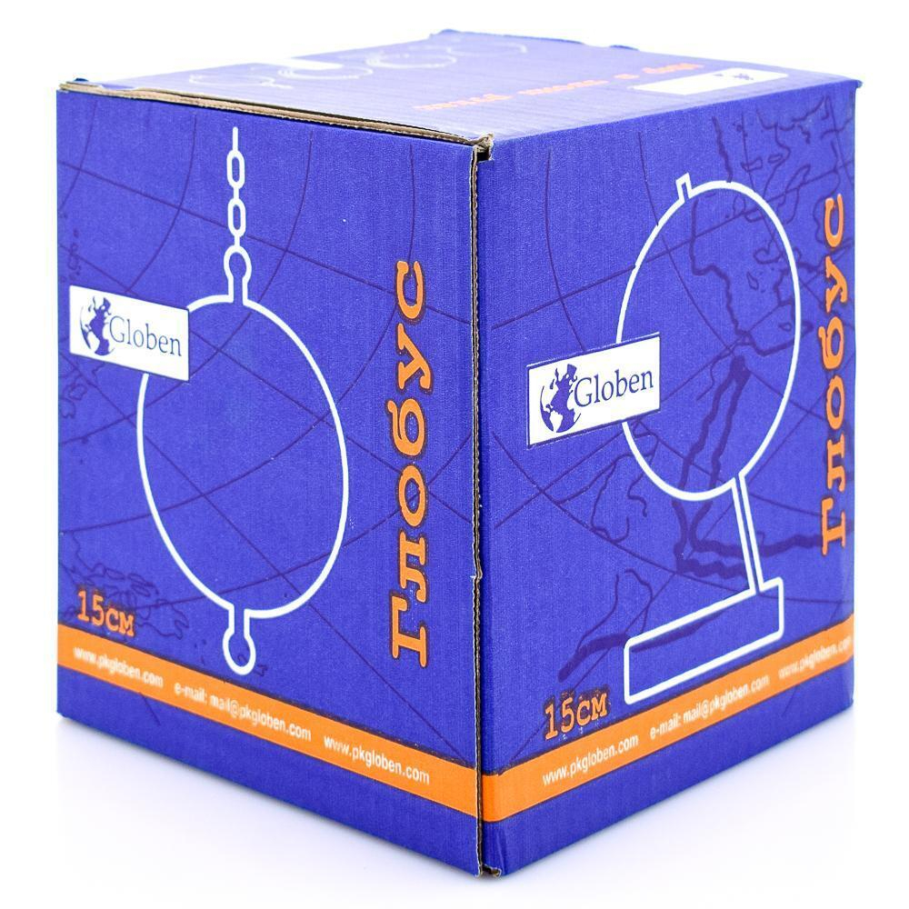 Глобус физический Рельефный d=210мм. Классик (GLOBEN)