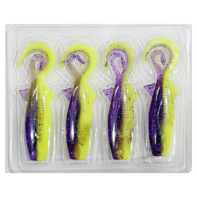 Силиконовая приманка KAIDA 7см №9