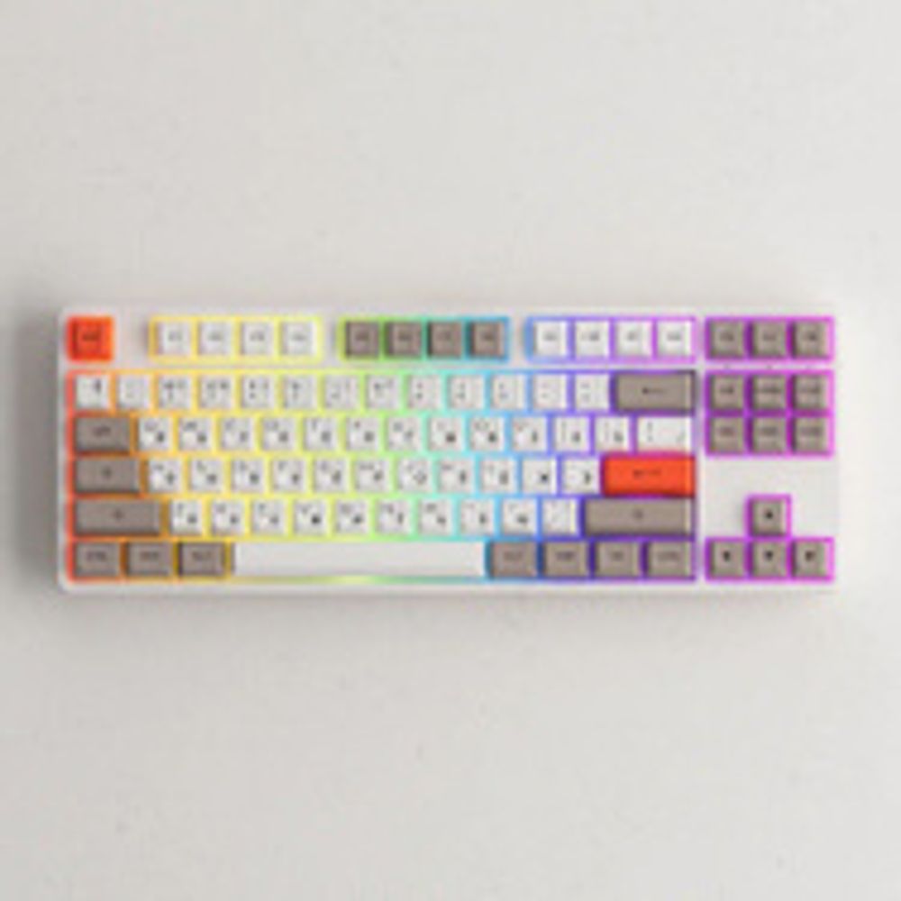 AKKO 5087B Plus Steam Engine/USB Cable/RGB/Hot Swap/V3 Cream Yellow Switch