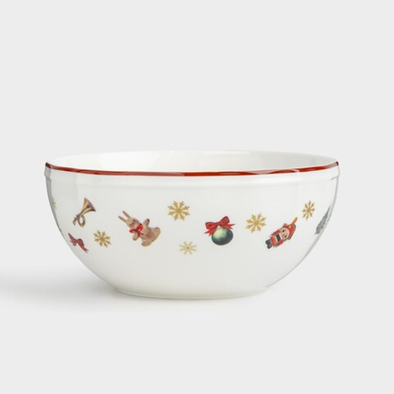 Салатник лошадка 720 мл 15*6 см фарфор