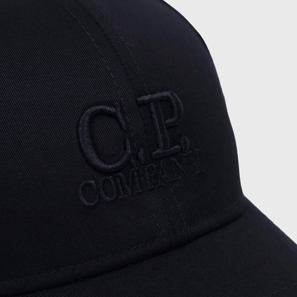 Бейсболка C.P. Company Gabardine Black