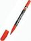 Marker Deli MateSwitch permanent qırmızı 0,51mm 2li EU10440