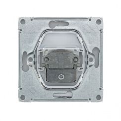 Розетка TV Systeme Electric ARTGALLERY карбон оконечная 41066