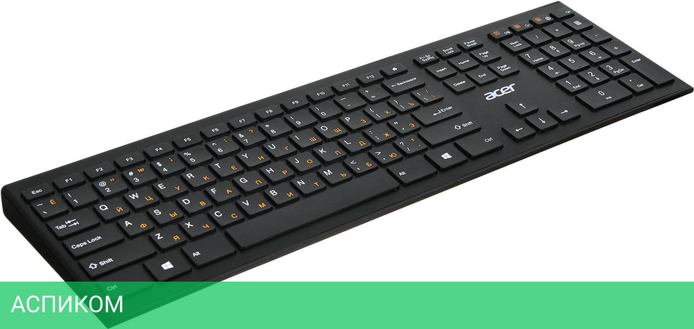 Клавиатура Acer OKR010 черный (ZL.KBDEE.003)