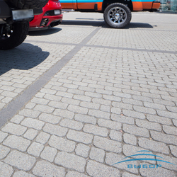 Тротуарная плитка Арена - Гранит Серый, комплект из 2 видов плит