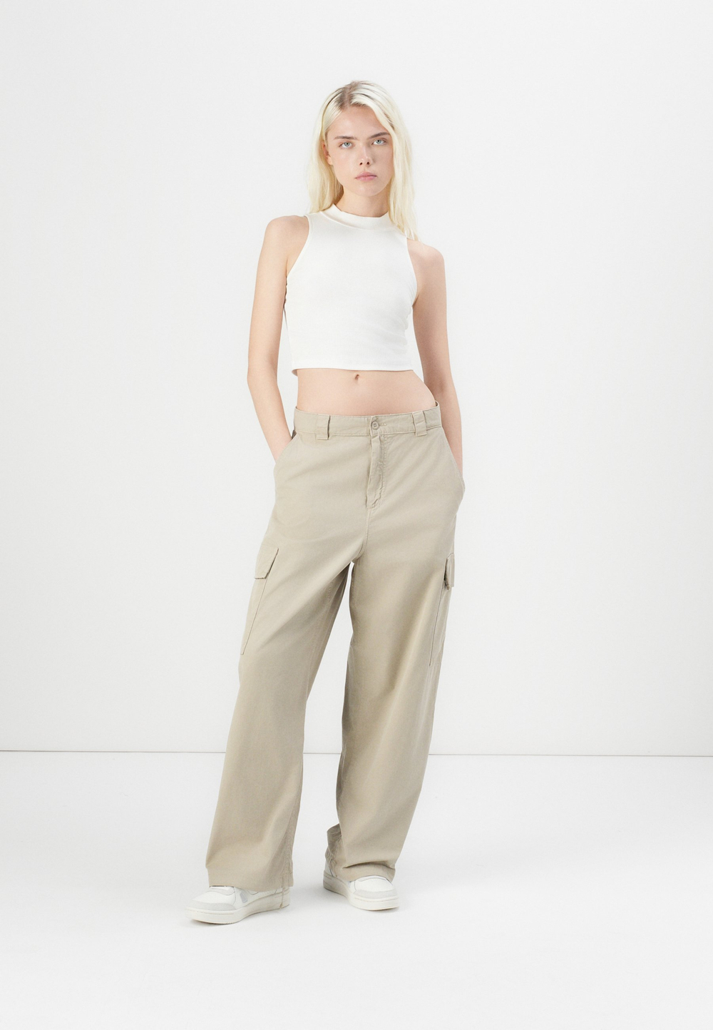 Carhartt WIP CICERO - Брюки-карго - Бежевый