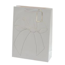 GAEM Пакет подарочный L (бумага 210г/м2, блок 12шт), L31 W12 H42 см, 4в.