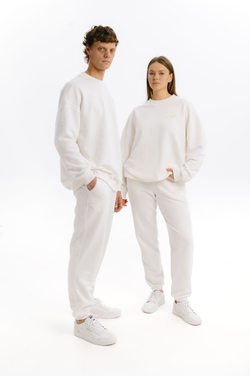 Толстовка Mazzika Unisex удлиненная, цвет молоко