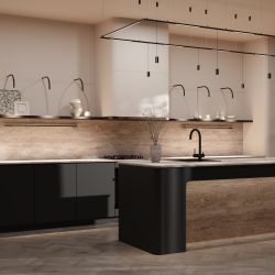 Трековый штанговый светодиодный светильник Maytoni Axity   C105PL-3W3-6K-BS