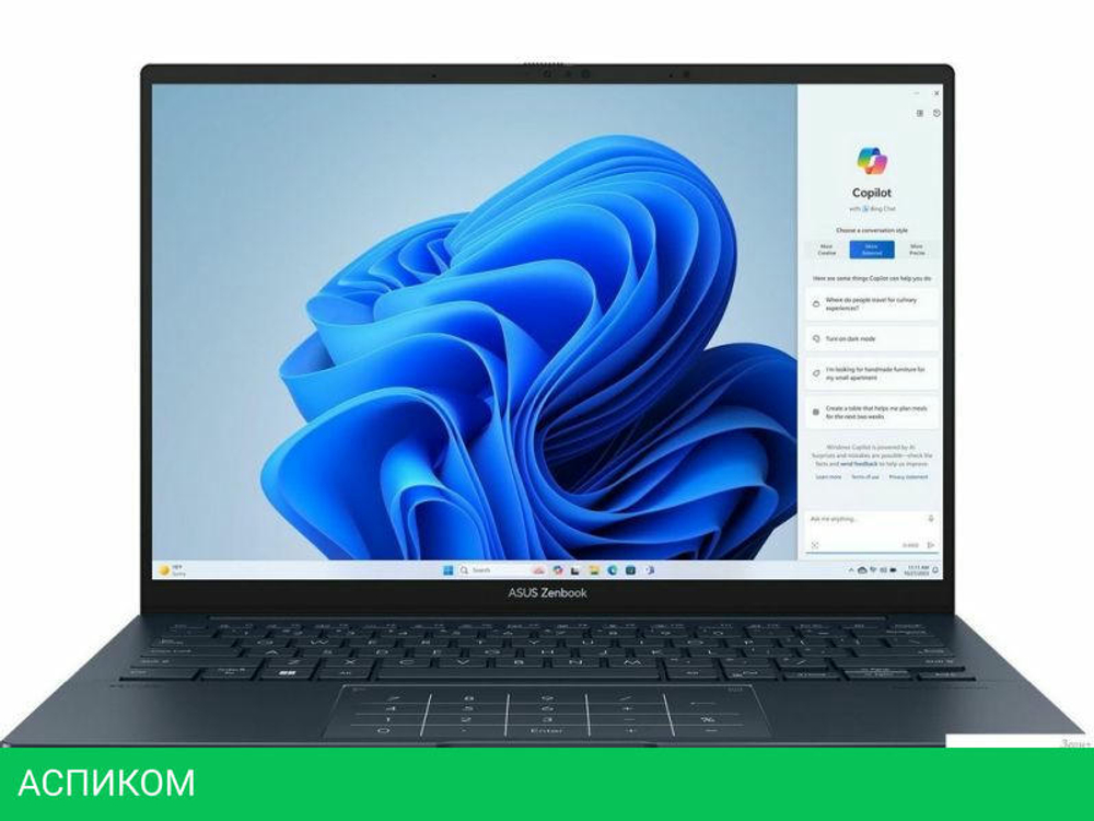 Ноутбук ASUS Zenbook 14 OLED UX3405CA-PP1882