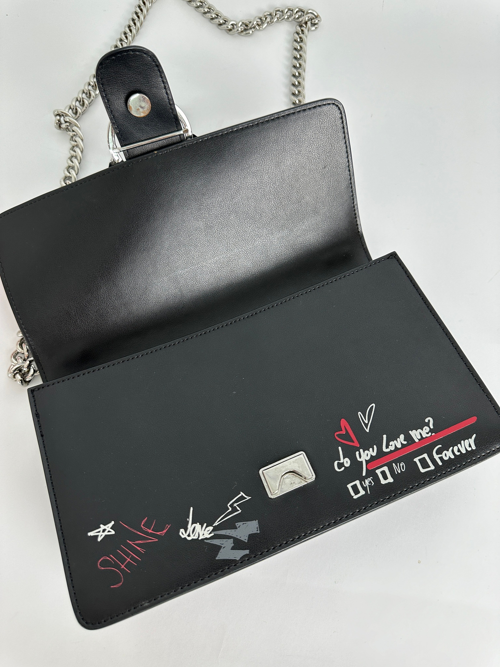 Сумка Pinko Classic Love Graffiti
