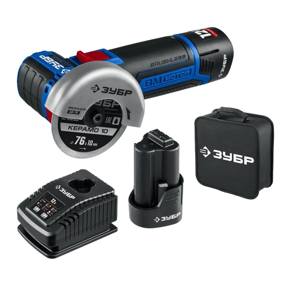 Шлифовальная машина угловая Зубр Профессионал AB-76-22 Т7