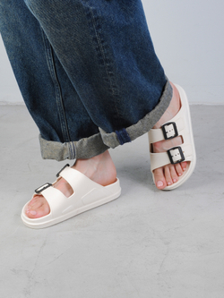 Сабо женские белые