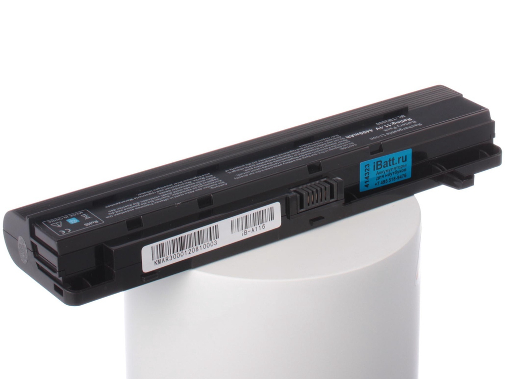 Аккумулятор iBatt 4400mAh, для BT.00303.002 3UR18650F-2-QC175