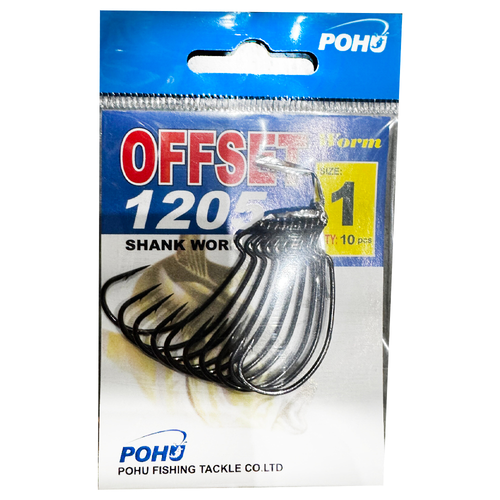 Крючки рыболовные OFFSET 1205 №1