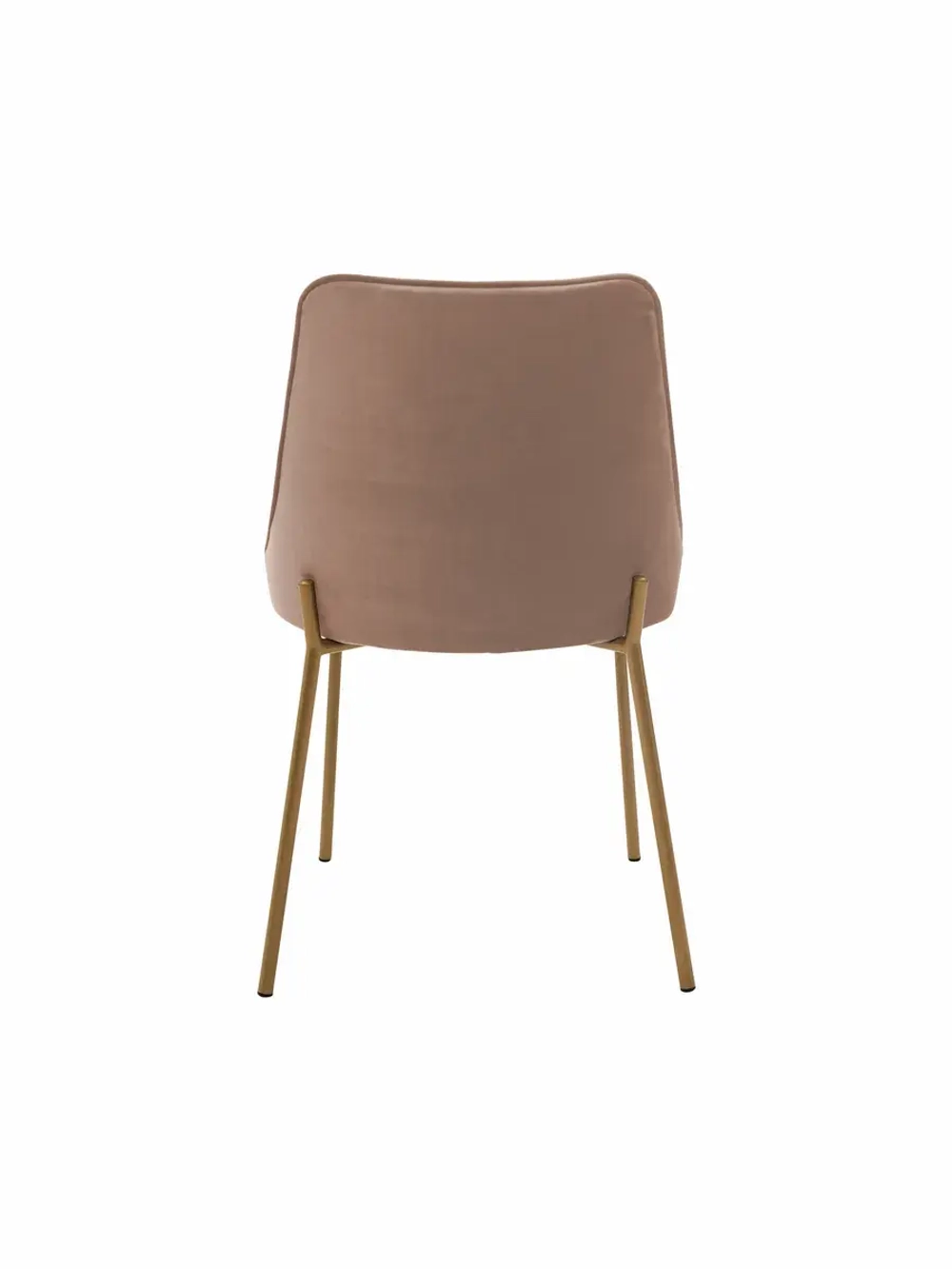 Стул мягкий с спинкой для кухни. Золотые ножки. Комплект 2