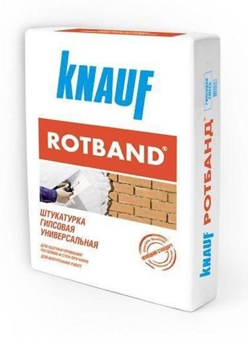 Штукатурка гипсовая Knauf Ротбанд 30 кг
