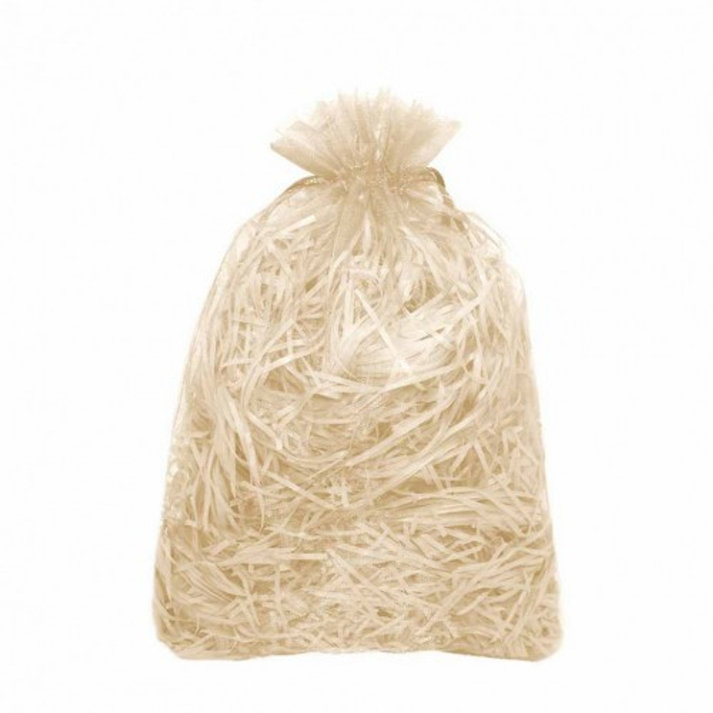 Мешочек 26х32см Органза (Бежевый)