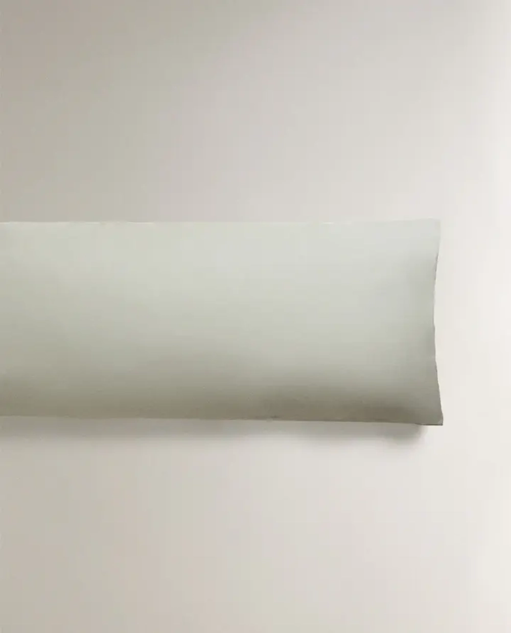 ZARA HOME (200 НИТЕЙ) НАВОЛОЧКА ИЗ ПЕРКАЛЯ, СВЕТЛО-ЗЕЛЕНЫЙ